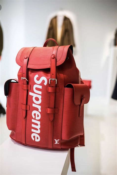 fake louis vuitton supreme backpack|louis vuitton supreme raincoat.